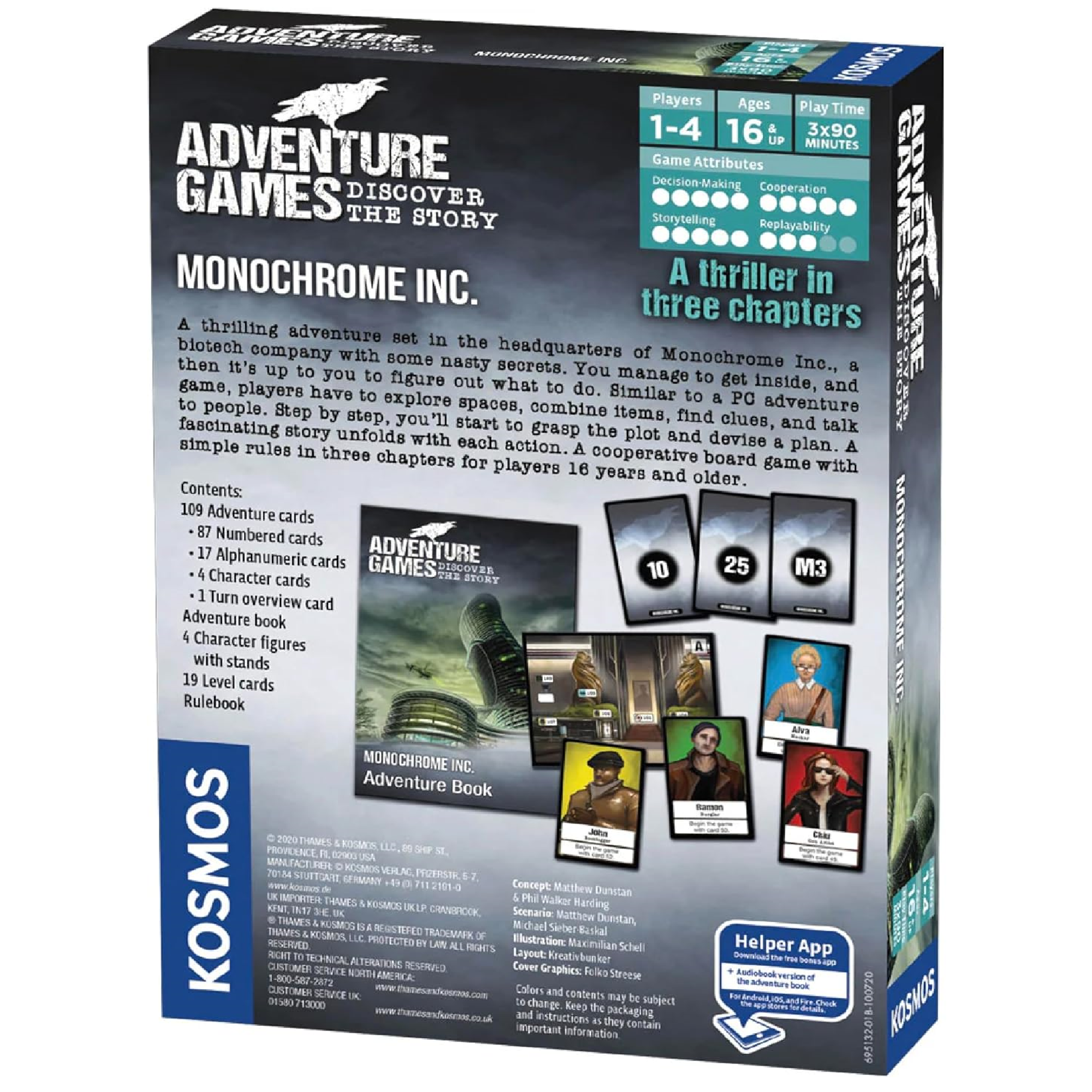 Thames & Kosmos Adventure Games: Monochrome Inc. (Rental)