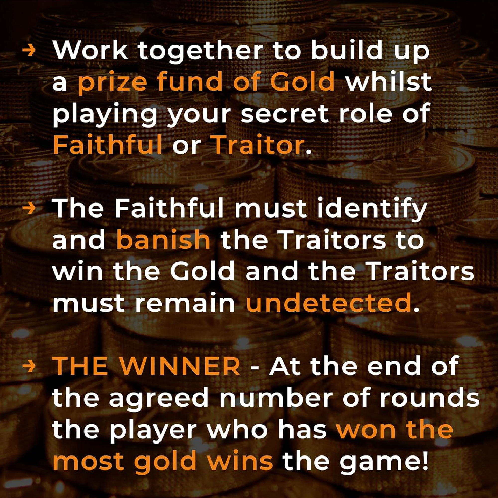 The Traitors Card Game (Rental)