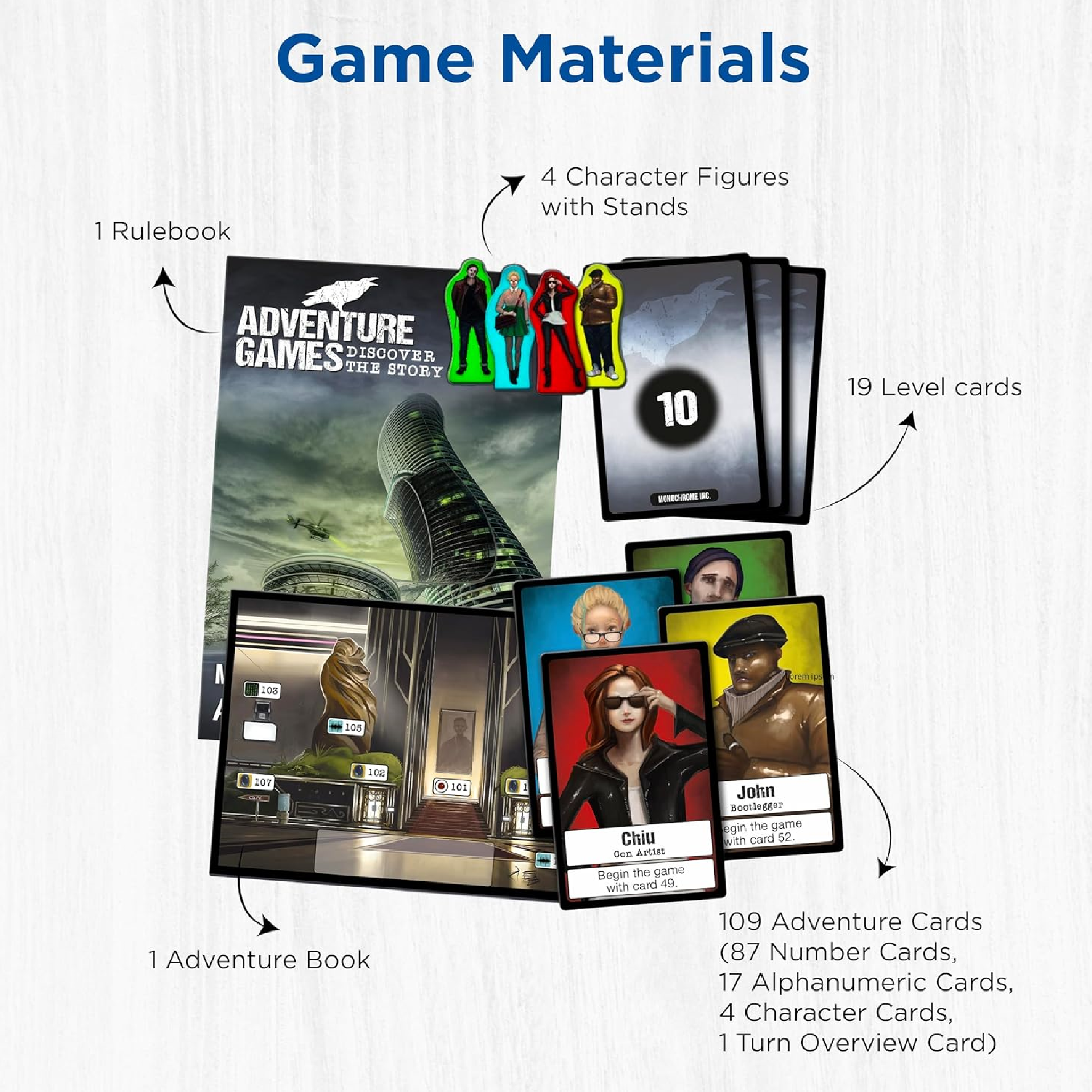 Thames & Kosmos Adventure Games: Monochrome Inc. (Rental)