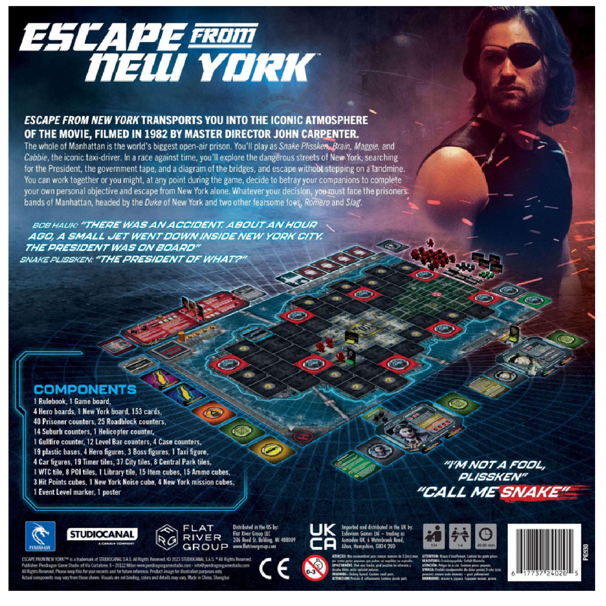 Escape from New York: The Board Game
